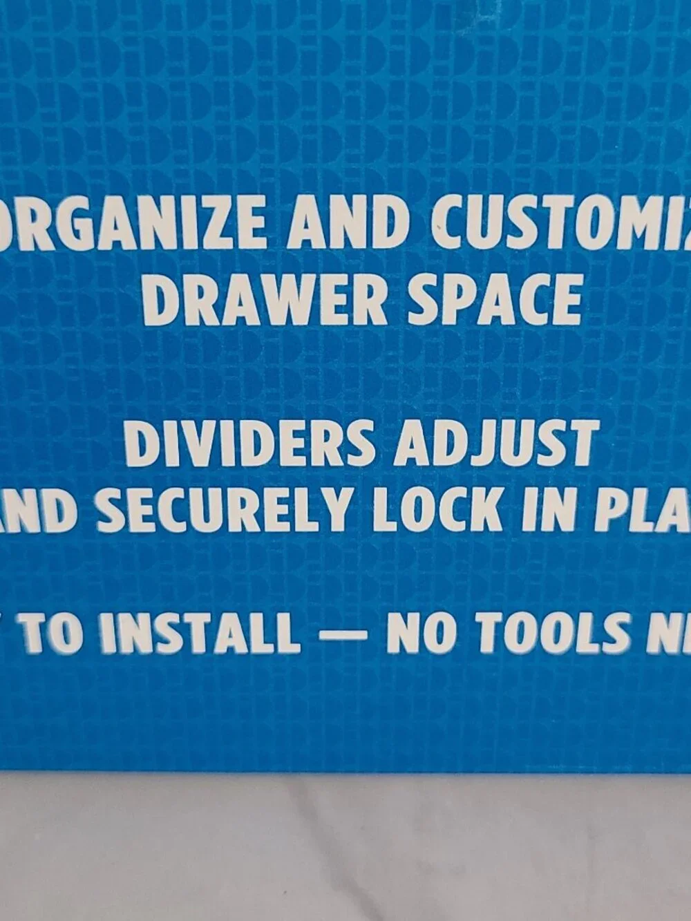 Idesign Drawer Dividers Clear- 1 Set